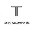 CatLife  art. 877 supporto a T trave tetto