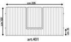 Pannello cancello MiniBox100 art 401